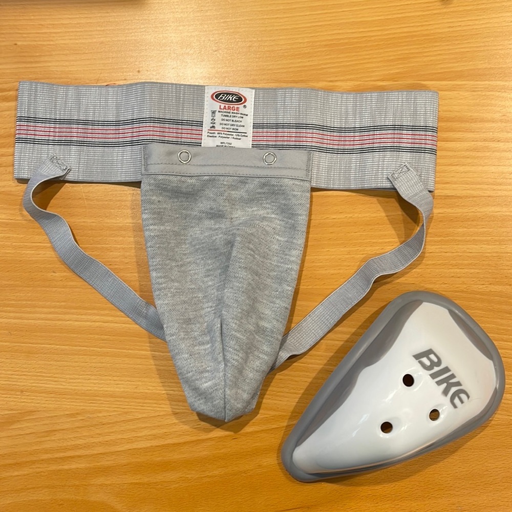 BIKE - Adult Proflex 2 Hard Cup & Supporter Combo Large Jock Strap